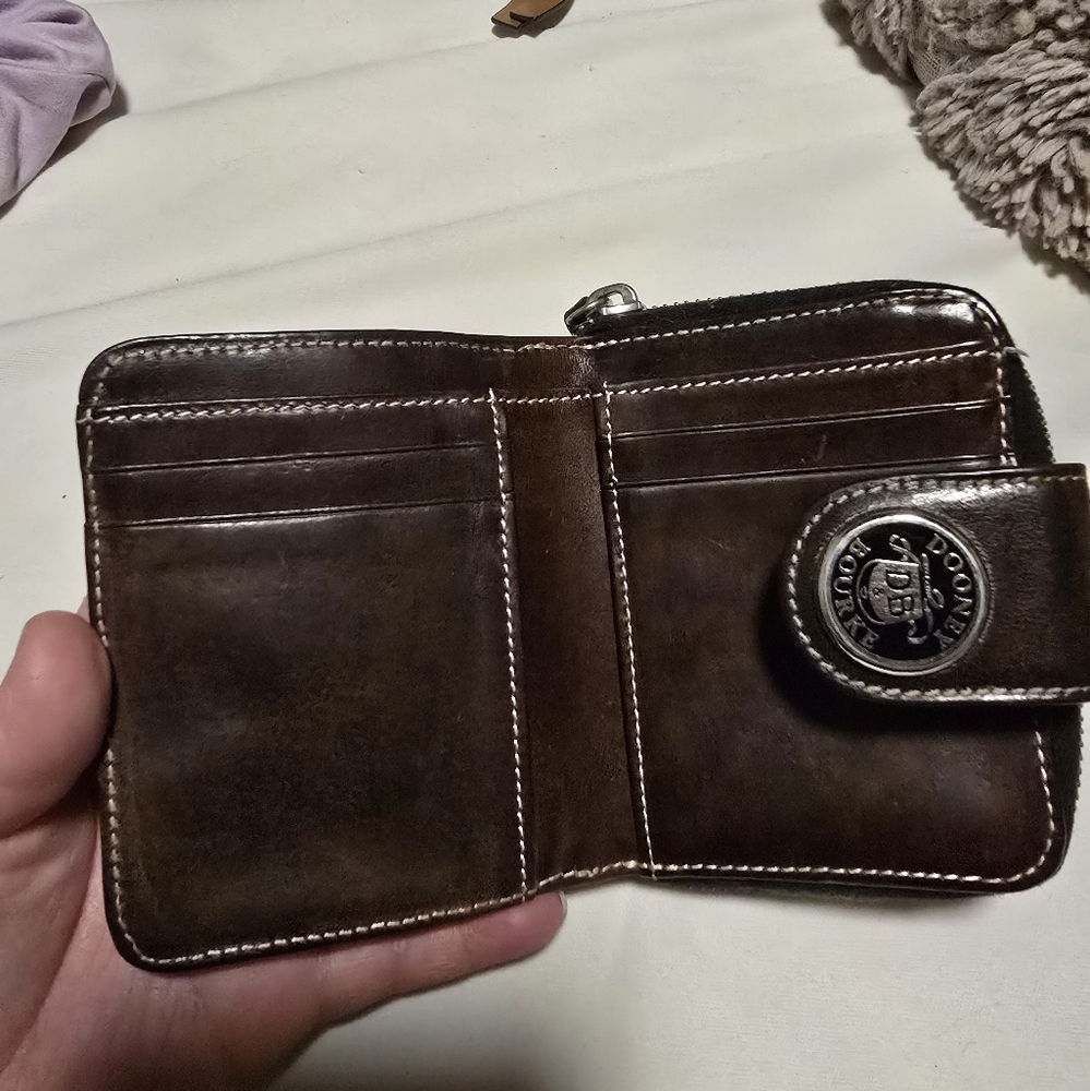 Dooney & Bourke Black Leather Wallet - Picture 4 of 7